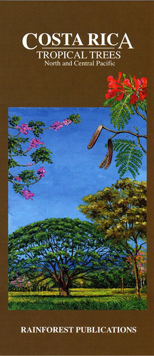 Book : Costa Rica Tropical Trees Wildlife Guide (laminated.