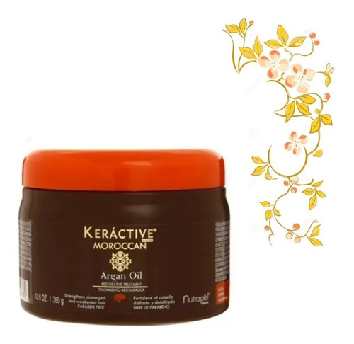 Mascarilla Argan Nutrapel Keractive Moroccan Sin Parabenos