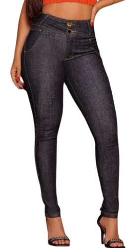 Imagem 1 de 4 de Calça Oxtreet Jeans Feminina Modela Bumbum C/ Bojo