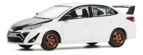 Pop Race Toyota Gr Vios Pr64-94 Escala 1/64 Color Blanco