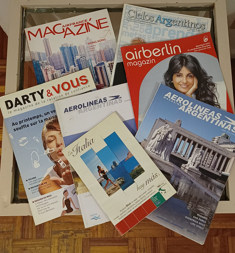 7 Revistas Para Collage O Coleccionables (Usado)