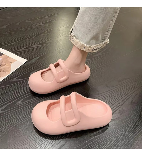 Sandalias De Plataforma De Suela Blanda Para Mujer