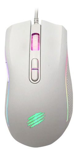 Mouse Gamer Onyx Branco Led 7 Botões 6.400 Dpi Oex Ms-324