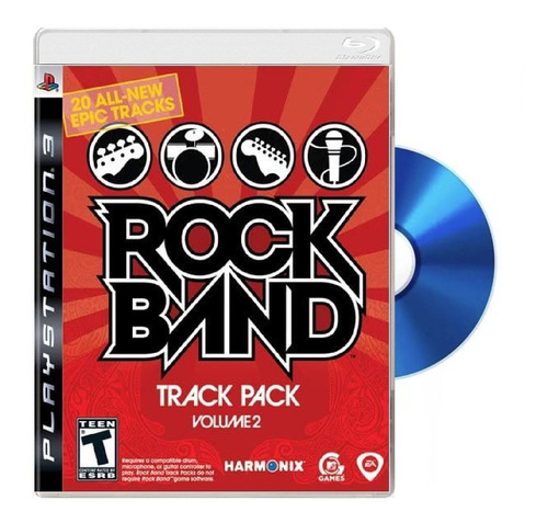 Rock Band Track Pack Ps3 Fisico Sellado Inconseguibles 