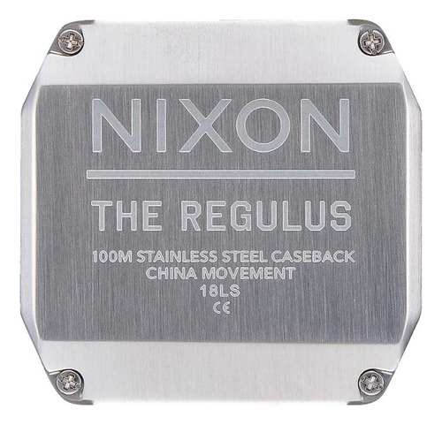 Reloj Regulus Black Silver