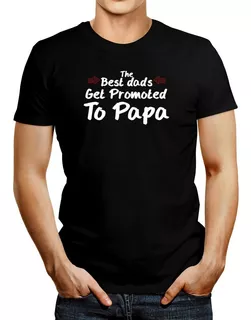 Idakoos Polo The Best Dads Get Promoted To Papa