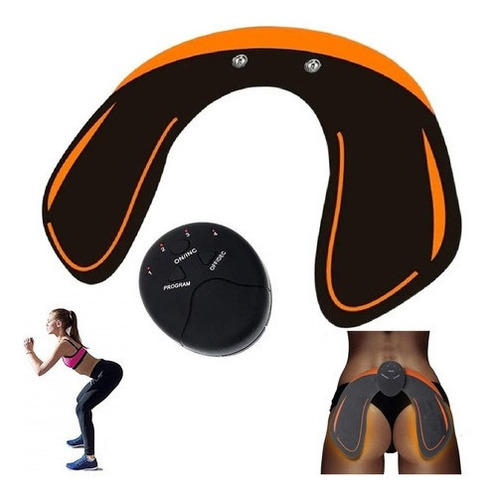 Imagen 1 de 10 de Electro Estimulador Muscular Glúteos Cadera Gym Fitness