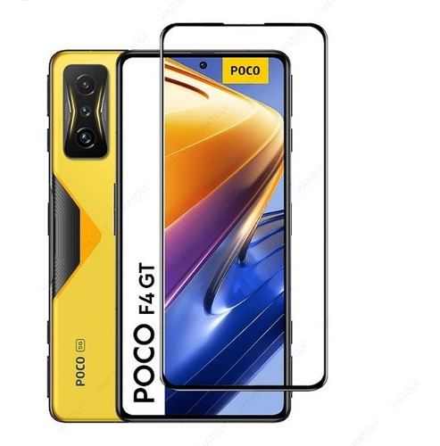 Kit 3 Películas De Vidro Temp Full Glue 9d Xiaomi Poco F4 Gt