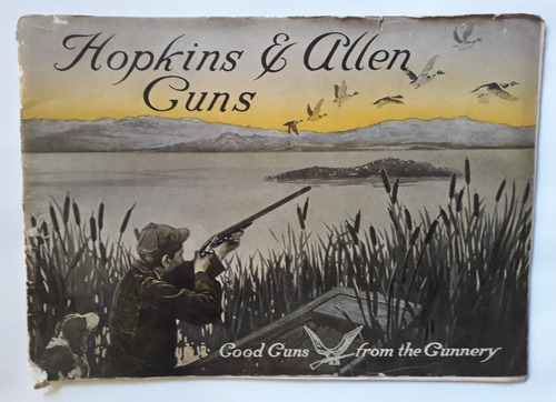 Hopkins & Allen Guns 1914 Catalog 32p Arma Revolver Escopeta