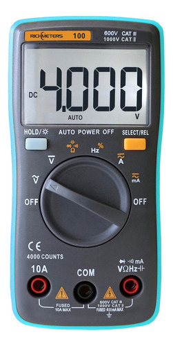 Richmeters Rm100 Verdadeiro Rms Multifuncional Lcd