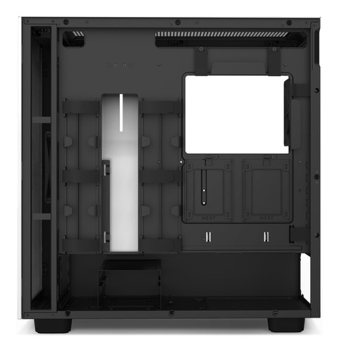 Imagen 3 de 6 de Gabinete Gamer Nzxt H7 Mid-tower Negro/blanco Cristal Templ.