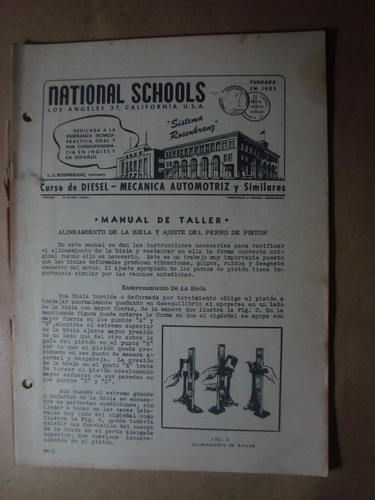 Manual De Taller Alineam De Biela Y Ajuste D Perno Del Pistó