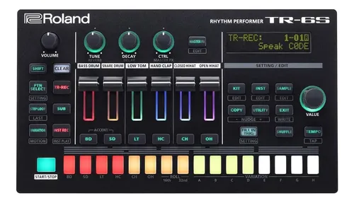 Roland TR-6S デッキセーバー付き Roland Tr-6s Compact Drum Machine With Six Tracks Of Auth