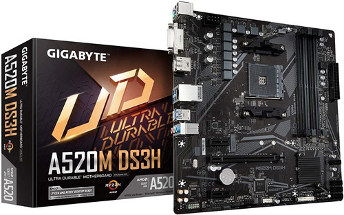 Board Gigabyte A520m Ds3h