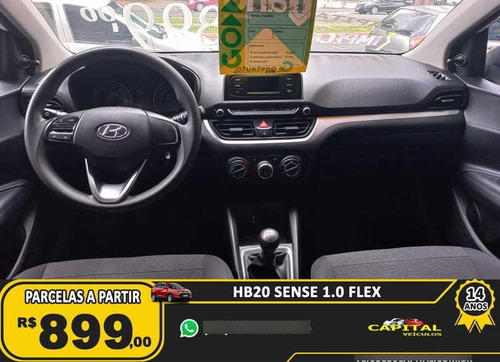 Imagem 11 de 14 de Hyundai Hb20 1.0 Sense 2020