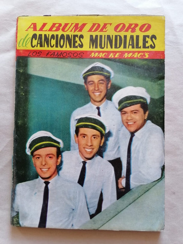  Album De Oro De Canciones Mundiales Libro Antiguo