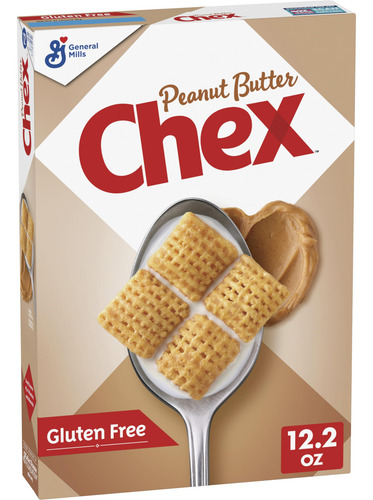 Cereal Chex De Desayuno Mantequilla De Maní Sin Gluten