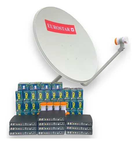 Antena Satelital 75 Cmts Ojo Sin Lnb Unidad