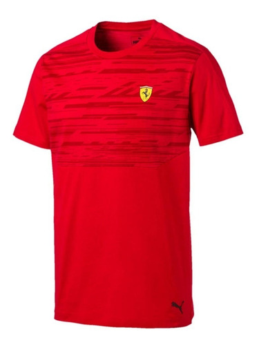 Camiseta Puma Ferrari Styfer Sf Tee Preta