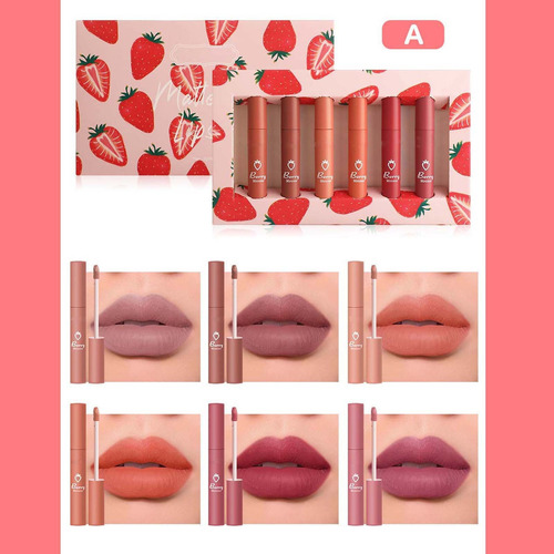 Lip Glaze Velvet Lip Glaze Cup Lasting Matte Lipstick 5mlx L
