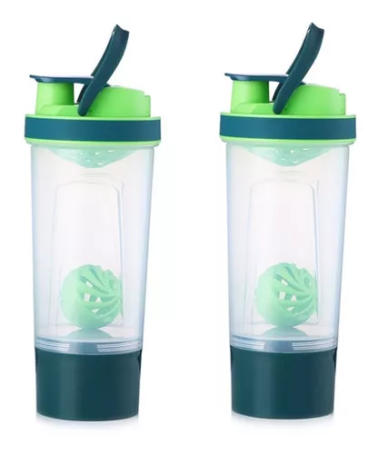  Gym Rabbit Vaso Shaker de 20 oz - Vaso mezclador y mezclador de  proteínas en botella (Aqua) : Hogar y Cocina