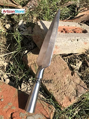 Lanza De Hierro Medieval Forjada A Mano Saga Vikinga Producc