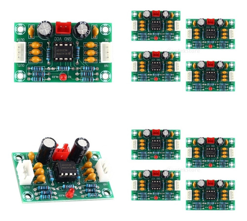 Módulo De Preamplificador Op Amp De 10 Piezas Dc 12-30v