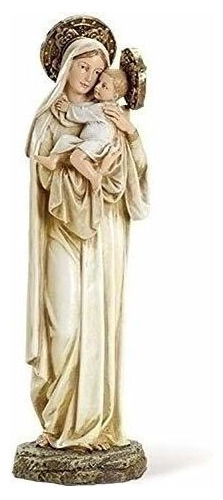 Estatua De Virgen Niño Jesús Católica