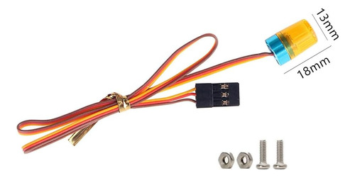 1/10 1/14 Rc Car Led Flash Lights Police Od 13mm Lámpara Int