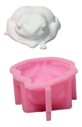 Moldes De Silicona Hechos A Mano Para Ranas, Yesos, Moldes P