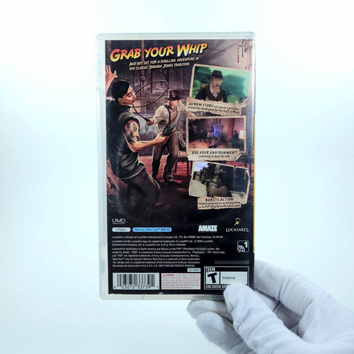 Indiana Jones And The Staff Of Kings - Psp Completo (Usado)