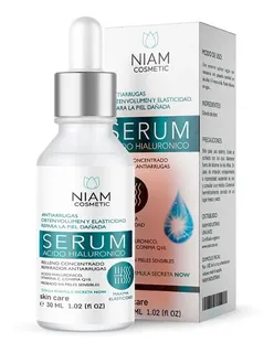 Acido Hialuronico + Vitamina C  Serum Niam Aclarador Piel+++