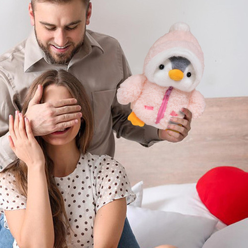 Muñeca De Peluche Con Forma De Pingüino De Peluche