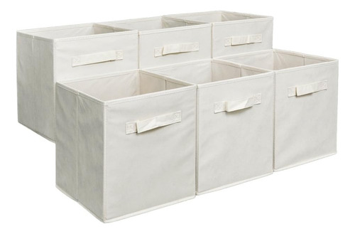 Caja De Almacenamiento De Ropa Plegable Cubos, Juego 6 Pieza