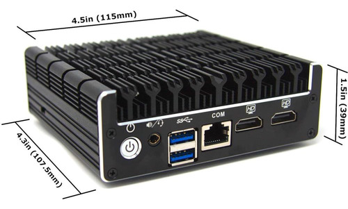 Protectli Vault Fw2b - Micro Pc Con Firewall De 2 Puertos -