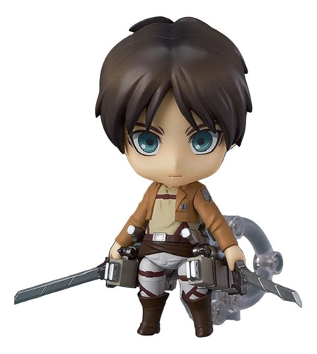 Figura De Accion Eren Jaeger Attack On Titan 10cm No.375