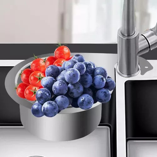 Cesta De Desagüe Para Fregadero De Cocina De 2 Piezas, Cesta