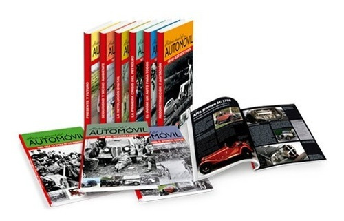 Pack 10 Libros Enciclopedia Historia Visual Del Automóvil