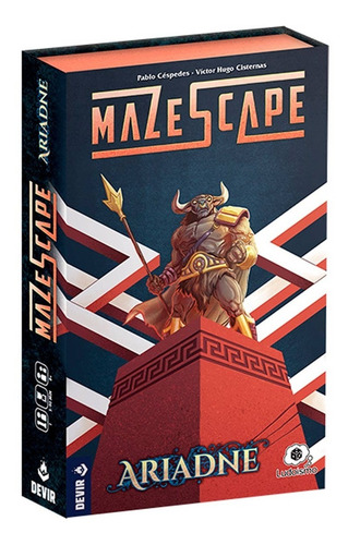 Mazescape Ariadne - Juego De Mesa En Español - Devir