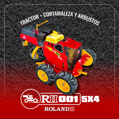 Tractor Motocortadora Giro 0 Roland H001 5x4 B&s Manual