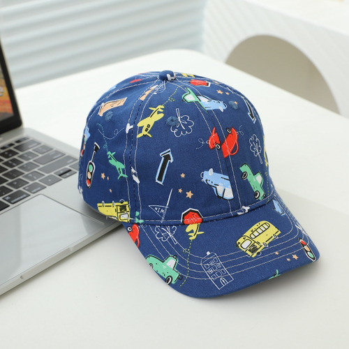 Boy Graffiti Print Funny Baseball Cap