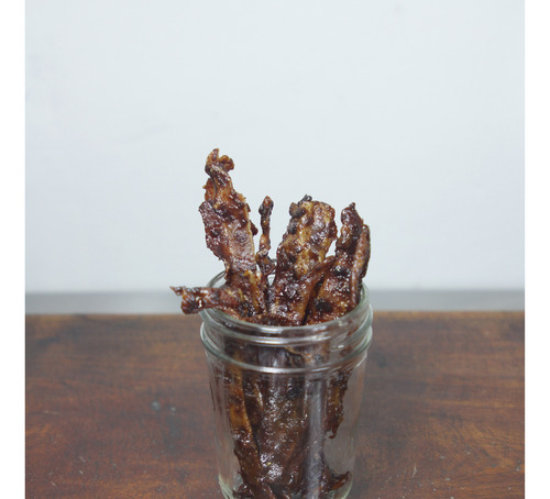 Carne Seca De Tocino, Rojo Jerky, Sabor Bbq 250g
