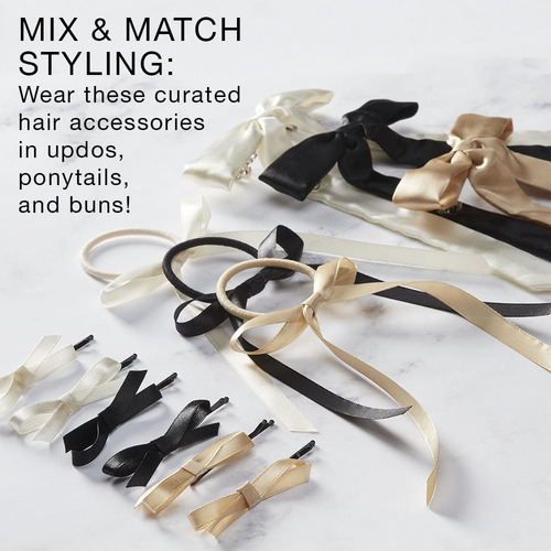 Scunci By Conair - Juego De Accesorios Para El Cabello De 12