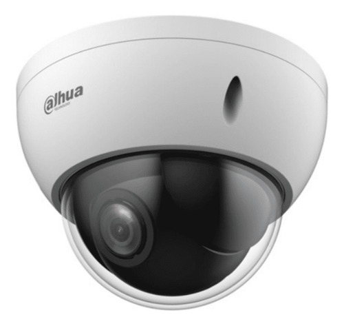 Cámara Ptz Mini Domo Antivandálica 2mp Zoom Óptico Ip66 Color Blanco