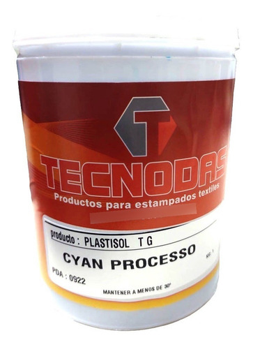 Plastisol Tg Cyan Para Cuatricromia - Serigrafia Textil