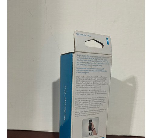 Control Inalambrico Wii Remote Plus Negro Sellado (Usado)