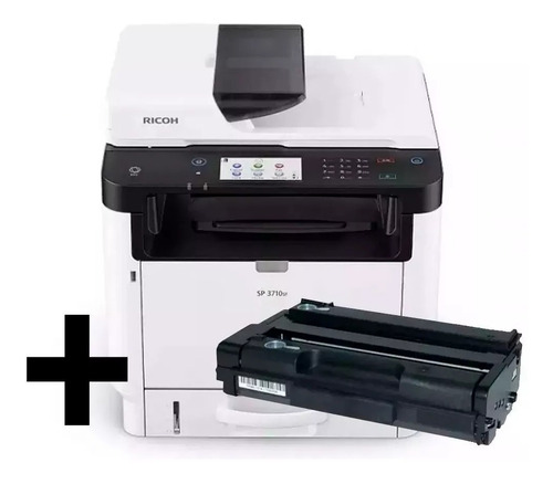 Fotocopiadora Impresora Ricoh 377 Con Toner 3710