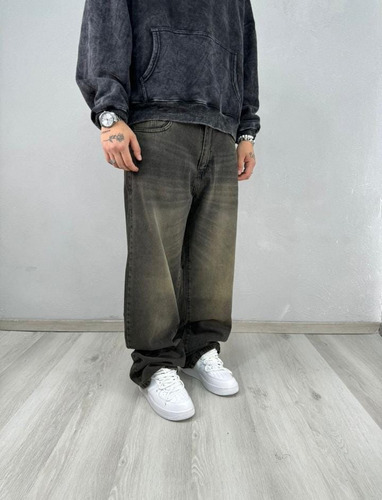 Pantalón Jean Mom Baggy Hombre Talles Grandes