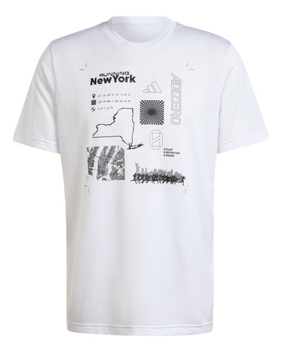 Playera Running Adizero City Series Graphic Is0746 adidas