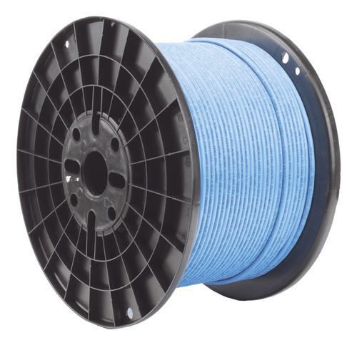Bobina Utp Cat 6a Cable 305 Mts 23 Awg Cobre Color Azul